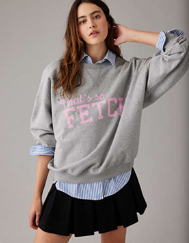 AE x Mean Girls Fetch Crew Neck Sweatshirt