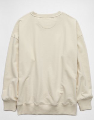 AE Oversized Graphic Crew Neck Sweatshirt | American Eagle