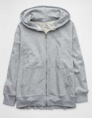 AE Everyday Luxe Zip-Up Hoodie