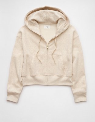 AE Everyday Luxe Zip-Up Hoodie