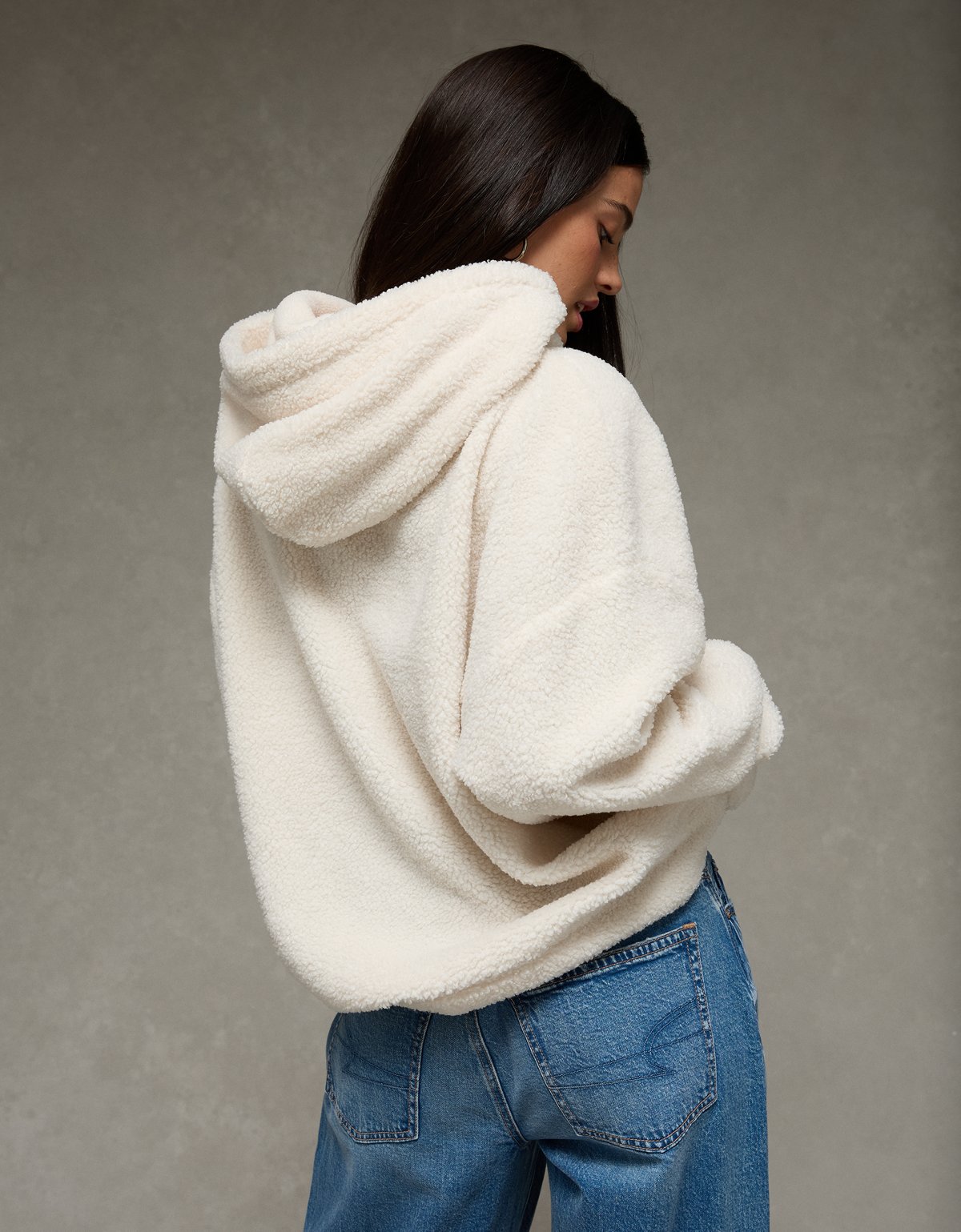 AE Sherpa Fleece Hoodie - image 2