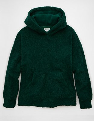 AE Sherpa Fleece Hoodie | American Eagle display picture 2