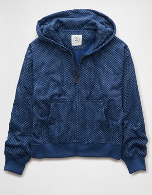 Женские худи American Eagle AE x Aerie Match Made In Denim Zip-Up — фото 3