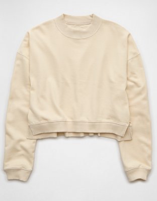 AE Big Hug Cropped Crew Neck Sweatshirt