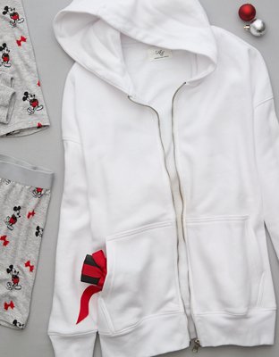 AE Everyday Luxe Zip-Up Hoodie