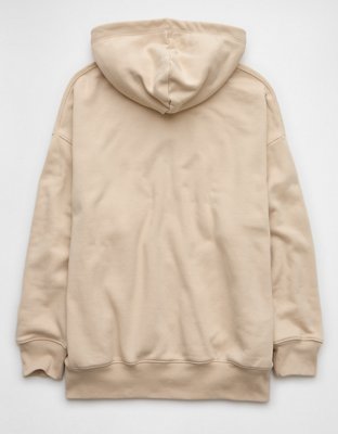 AE Everyday Luxe Oversized Zip-Up Hoodie