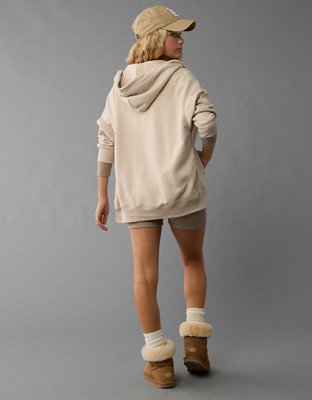 Женские худи American Eagle AE Everyday Luxe Oversized Zip-Up — фото 3