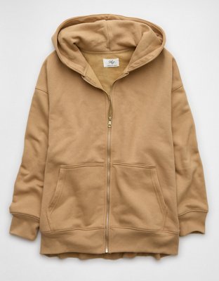 AE Everyday Luxe Zip-Up Hoodie