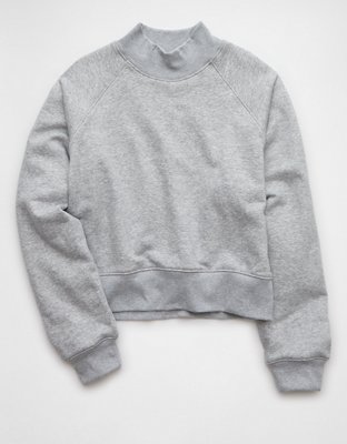 AE Everyday Luxe Mock Neck Sweatshirt