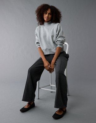 AE Everyday Luxe Mock Neck Sweatshirt