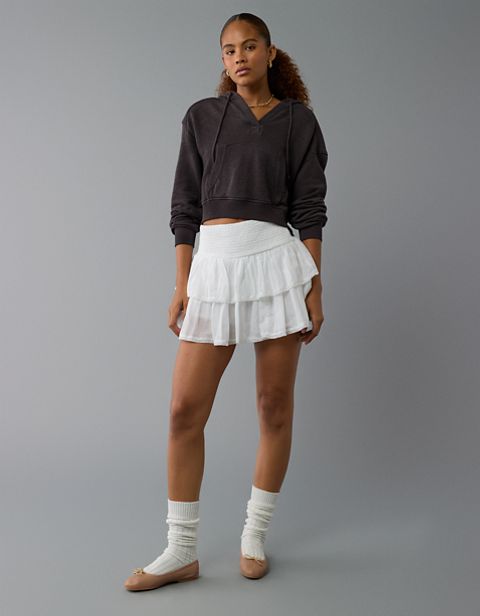 Женские худи American Eagle AE Shrunken