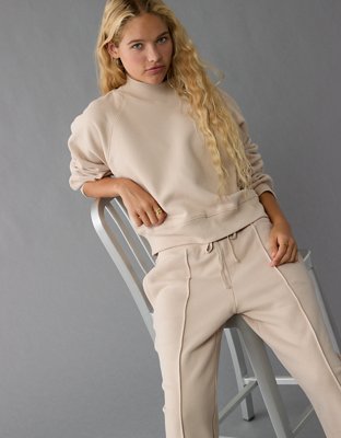 Женские худи American Eagle AE Everyday Luxe Mock Neck Sweatshirt — фото 3