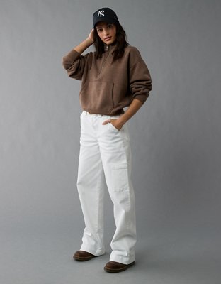 Женские худи American Eagle AE Everyday Luxe Quarter-Zip Sweatshirt — фото 5