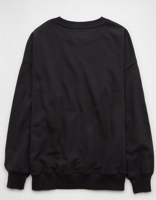 Женские худи American Eagle AE Oversized Snoopy Holiday Graphic Sweatshirt — фото 5