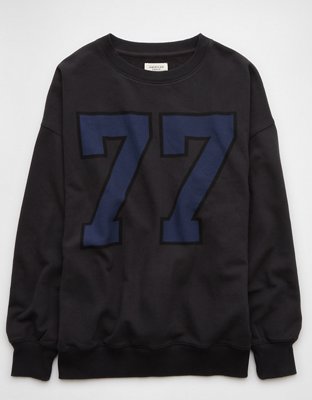 Женские худи American Eagle AE Oversized Logo Graphic Sweatshirt — фото 3