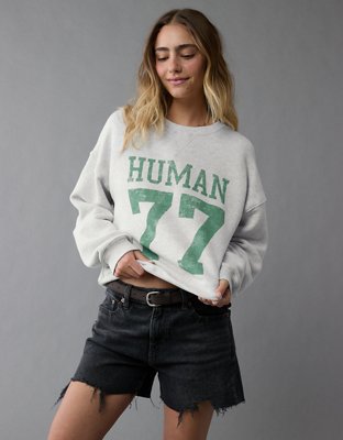 AE Sweatshirt de Fit Relajado con Gráfico del Orgullo