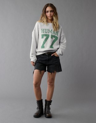 AE Sweatshirt de Fit Relajado con Gráfico del Orgullo