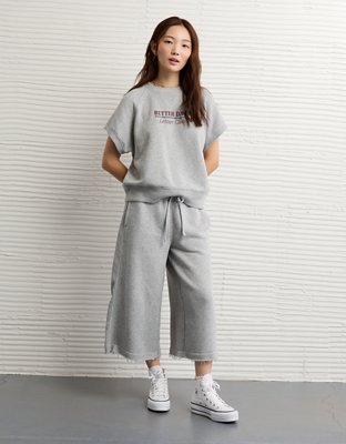 AE Sweatshirt Manga Corta con Gráfico