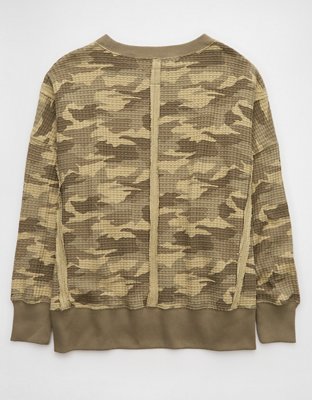 AE Big Hug Waffle Sweatshirt