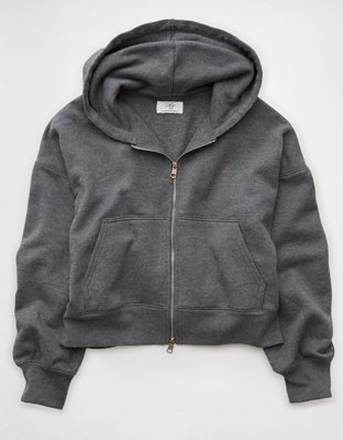 AE Fleece Zip-Up Hoodie | AE