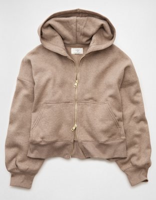 AE Everyday Luxe Full Zip Sweatshirt