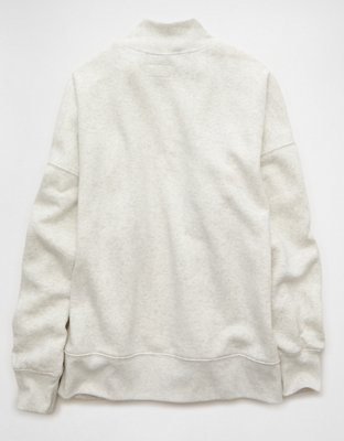 AE Everyday Luxe Oversized Mock Neck Sweatshirt