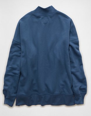 AE Everyday Luxe Oversized Mock Neck Sweatshirt
