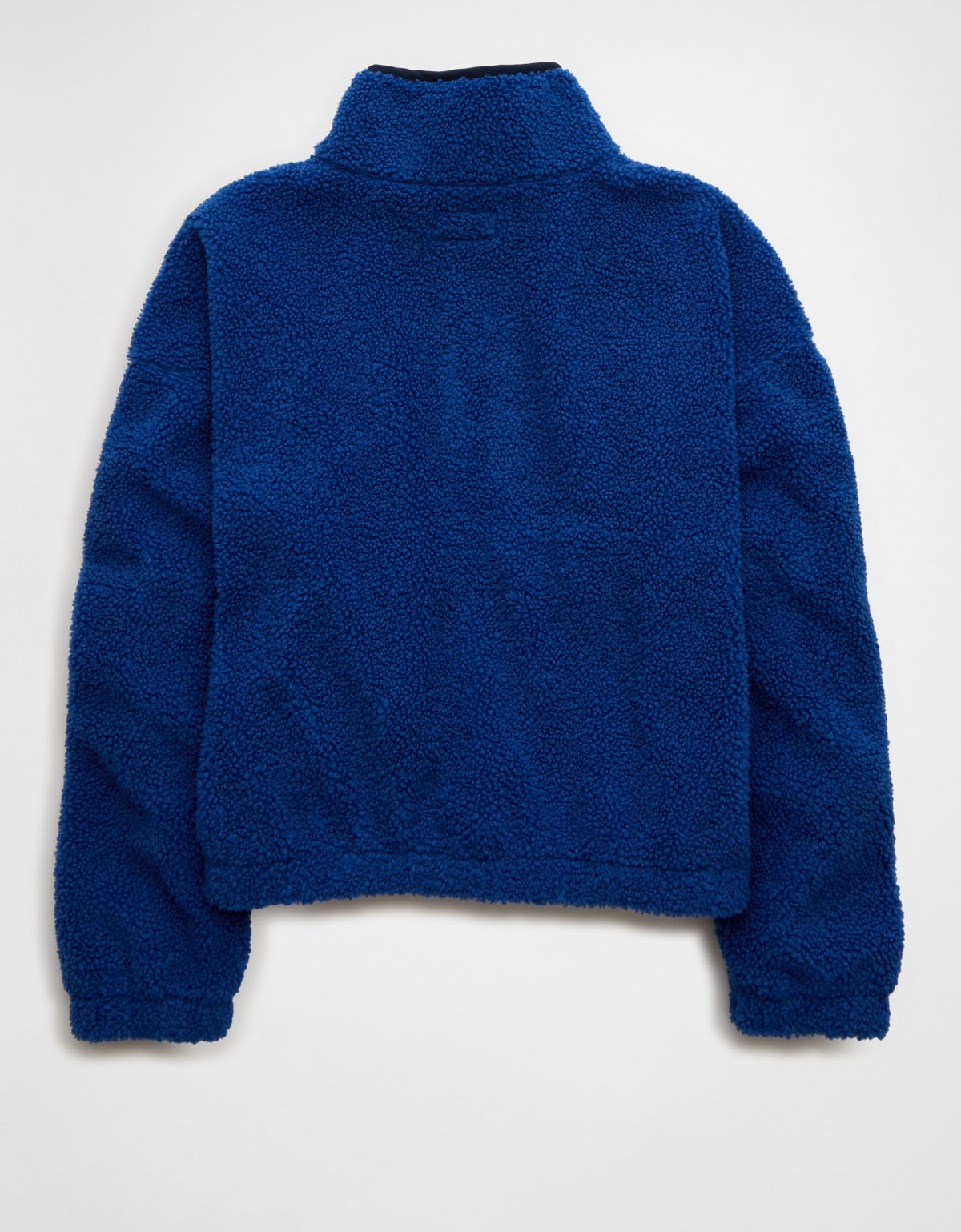 AE Relaxed Sherpa Fleece Henley Sweatshirt - image 4