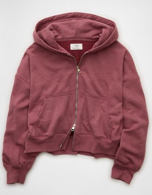 AE Everyday Luxe Full Zip Sweatshirt