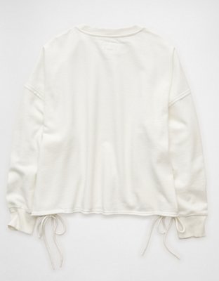 AE Side Lace-Up Sweatshirt