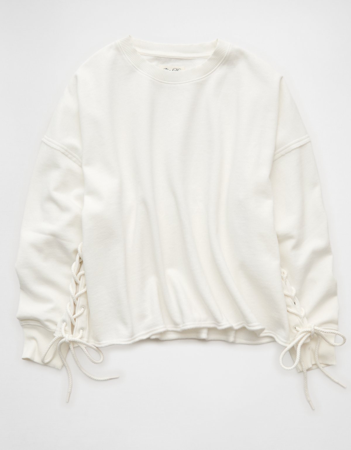 AE Side Lace-Up Sweatshirt - image 3