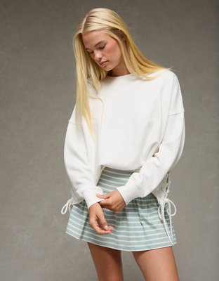 AE Side Lace-Up Sweatshirt