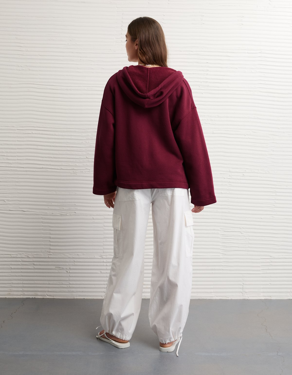 AE Big Hug V-Neck Hoodie - image 2