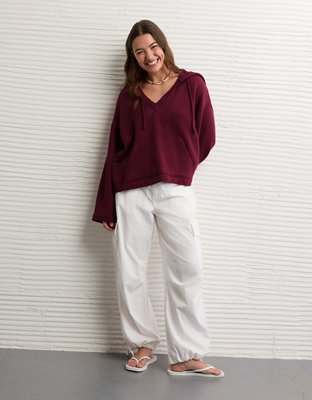 AE Big Hug V-Neck Hoodie