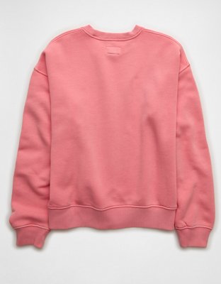 AE Velvet Graphic Crew Neck Sweatshirt