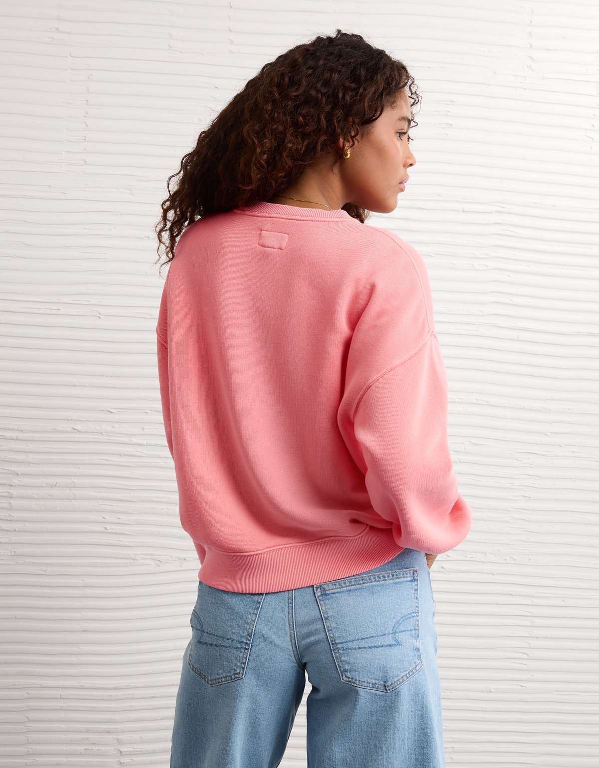 AE Graphic Crew Neck Sweatshirt - image 2