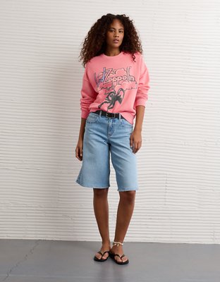 AE Graphic Crew Neck Sweatshirt | American Eagle