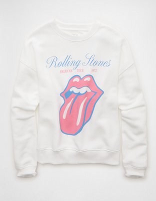 AE Velvet Graphic Crew Neck Sweatshirt