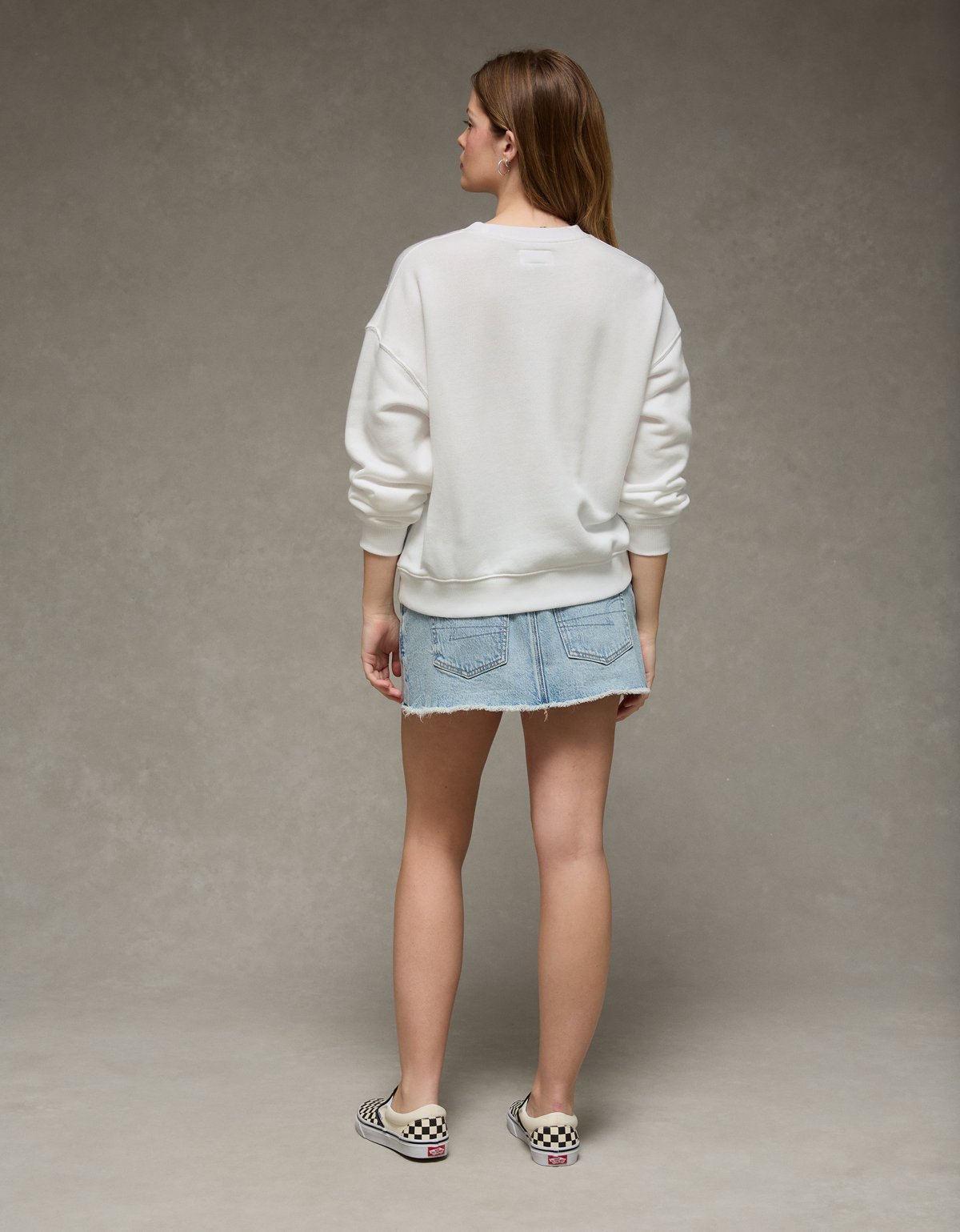 AE Graphic Crew Neck Sweatshirt - image 2