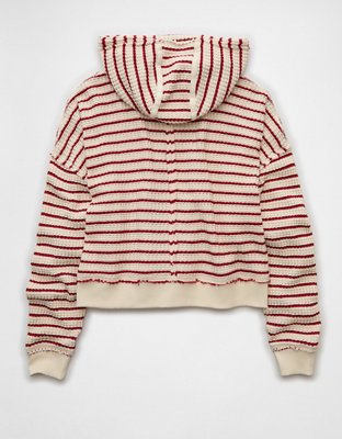 AE Waffle Fleece Hoodie | American Eagle