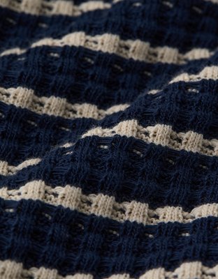 AE Half-Zip Waffle Fleece Sweatshirt