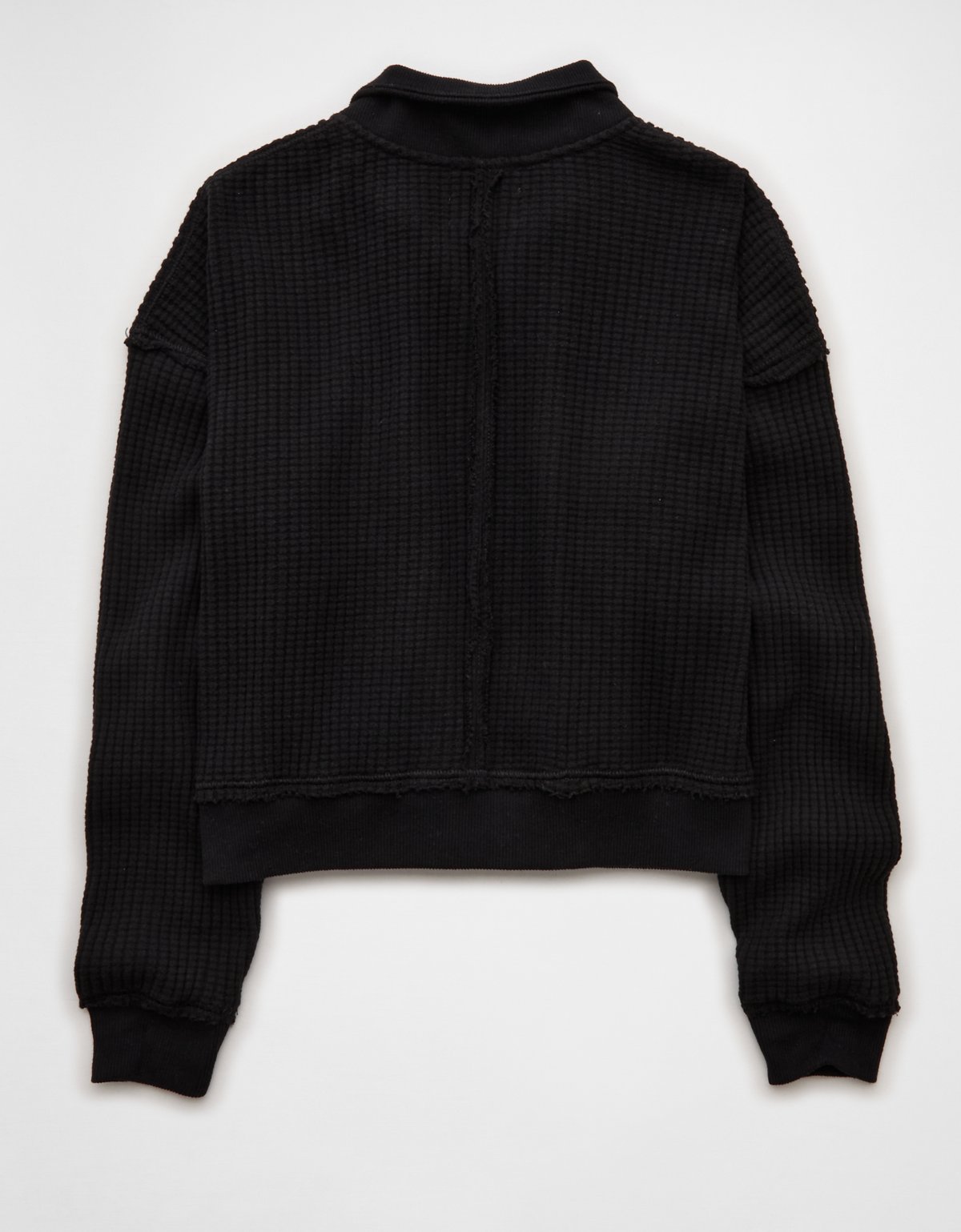 AE Half-Zip Waffle Fleece Sweatshirt - image 4