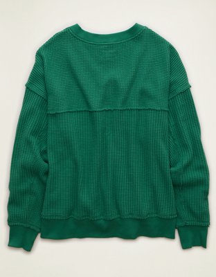 AE Big Hug Waffle Sweatshirt