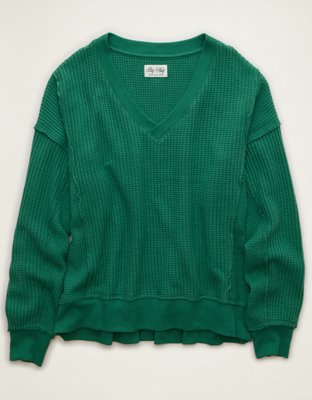 AE Big Hug Waffle Sweatshirt