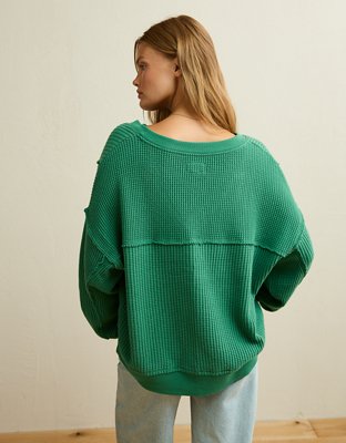 AE Big Hug Waffle Sweatshirt