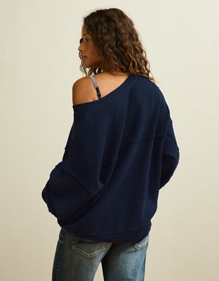 AE Big Hug Waffle Sweatshirt
