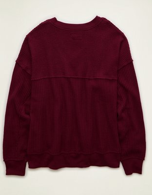 AE Big Hug Waffle Sweatshirt