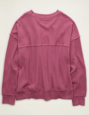 AE Big Hug Waffle Sweatshirt