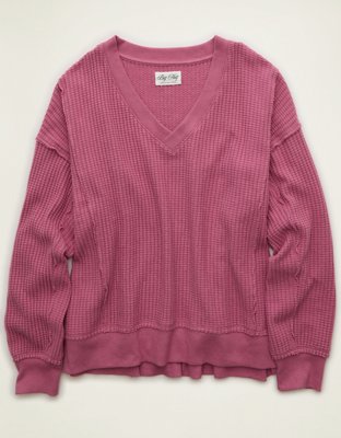 AE Big Hug Waffle Sweatshirt