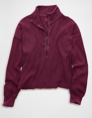 AE Big Hug Quarter-Zip Sweatshirt